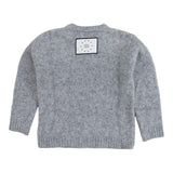 DOU DOU maglia girocollo tinta unita Grigio per Bambina DV9P50 GRIGIO DOU DOU 