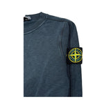 Stone Island Felpa Chiusa Girocollo Tinta Unita per Bambino K1S166100011J BLU STONE ISLAND 