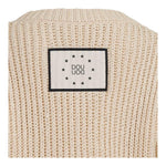 Dou Dou Maglia Tinta Unita con Logo Retro per Bambina DW9P10 BEIGE DOU DOU 