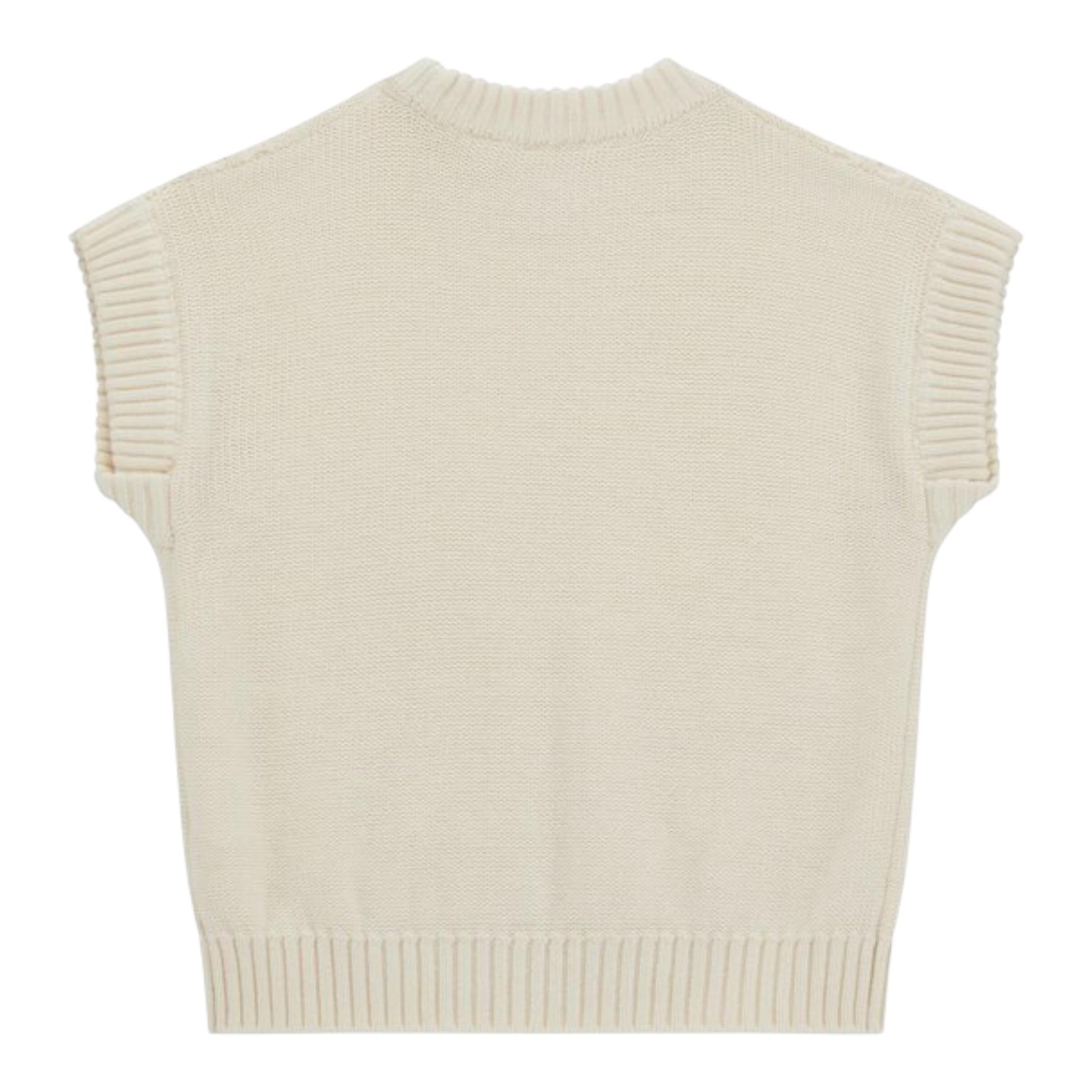 GUESS gilet tinta unita traforato Panna per Bambina J4YR07Z37L1 PANNA GUESS 