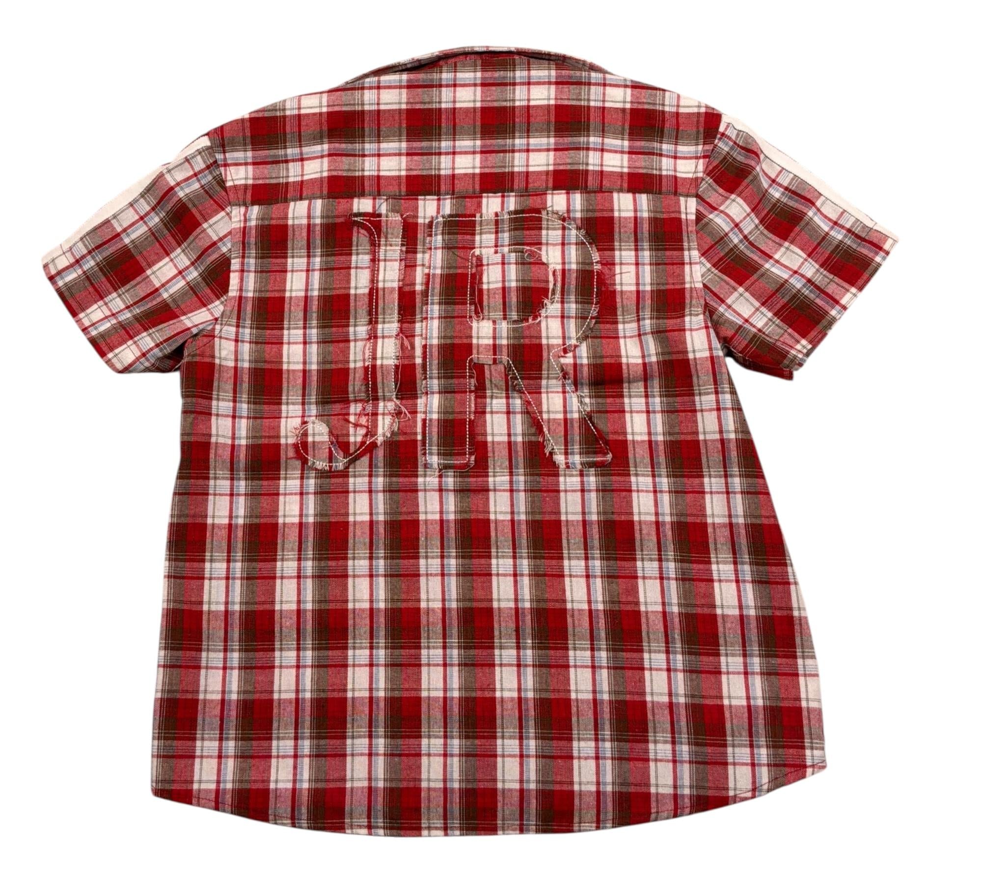 John Richmond Camicia Mezza Manica Fantasia  per Bambino RBP26194CA ROSSO JOHN RICHMOND 