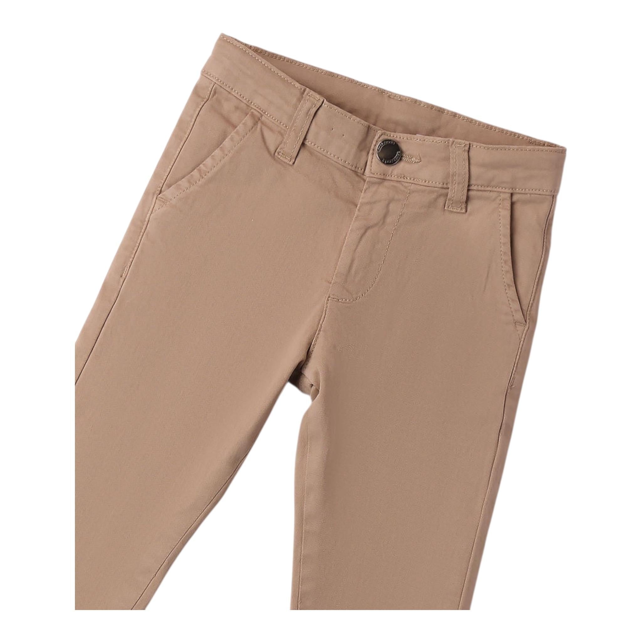 SARABANDA pantalone tinta unita con girovita regolabile Sabbia per Bambino 0A165 SABBIA SARABANDA 