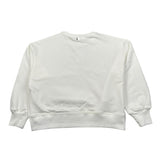 Imperial Felpa Chiusa Girocollo Tinta Unita con Stampa per Bambina LB11042G75 BIANCO IMPERIAL 