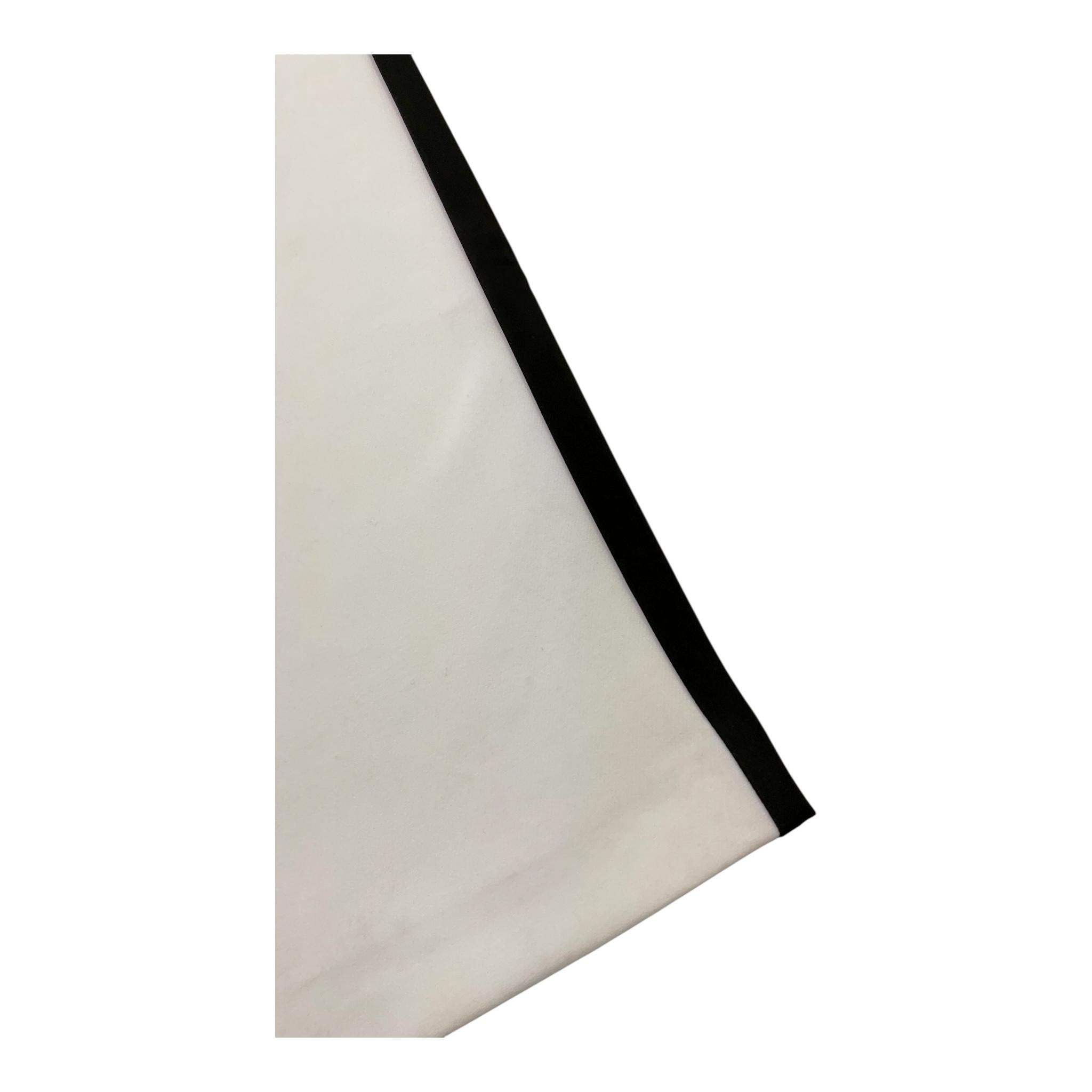 Vicolo Pantalone Tinta Unita con Profili In Contrasto per Bambina 3145P00066 PANNA VICOLO 