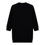 GUESS abito girocollo tinta unita manica lunga con brillantini Nero per Bambina J4YK19A6V4 NERO GUESS 