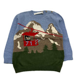 PER TE completo 2 pezzi maglia-pantalone Azzurro per Neonato 44046 AZZURRO PER TE 