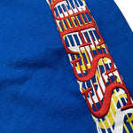 Guess T-Shirt Girocollo Tinta Unita con Stampa per Neonato N1YI03K8HM0 COBALTO GUESS 