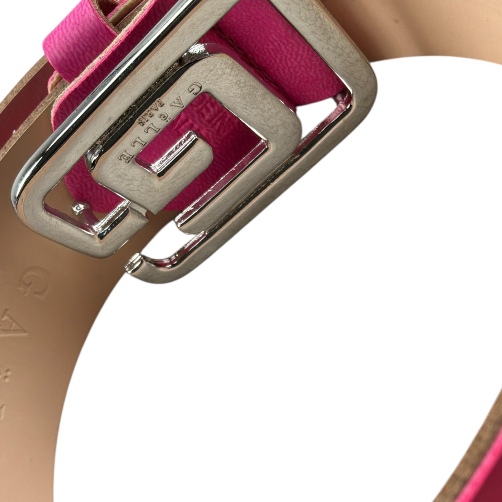 Gaelle Cintura tinta unita con Logo Rosa per Bambina 2746AB00536 ROSA GAELLE 