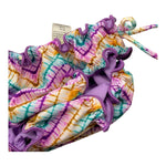 F**K Slip Tinta Unita con Fantasia per Neonata FJ24B4A11BBX51 VIOLA F**K 