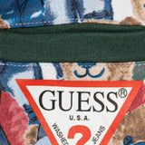 Guess Bermuda Tinta Unita con Fantasia Orsi per Bambino N5RD02KA6R4J BIANCO GUESS 
