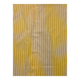 Louis Dieudonne' Camicia Tinta Unita Mezza Manica Fantasia A Righe Giallo Per Bambino
