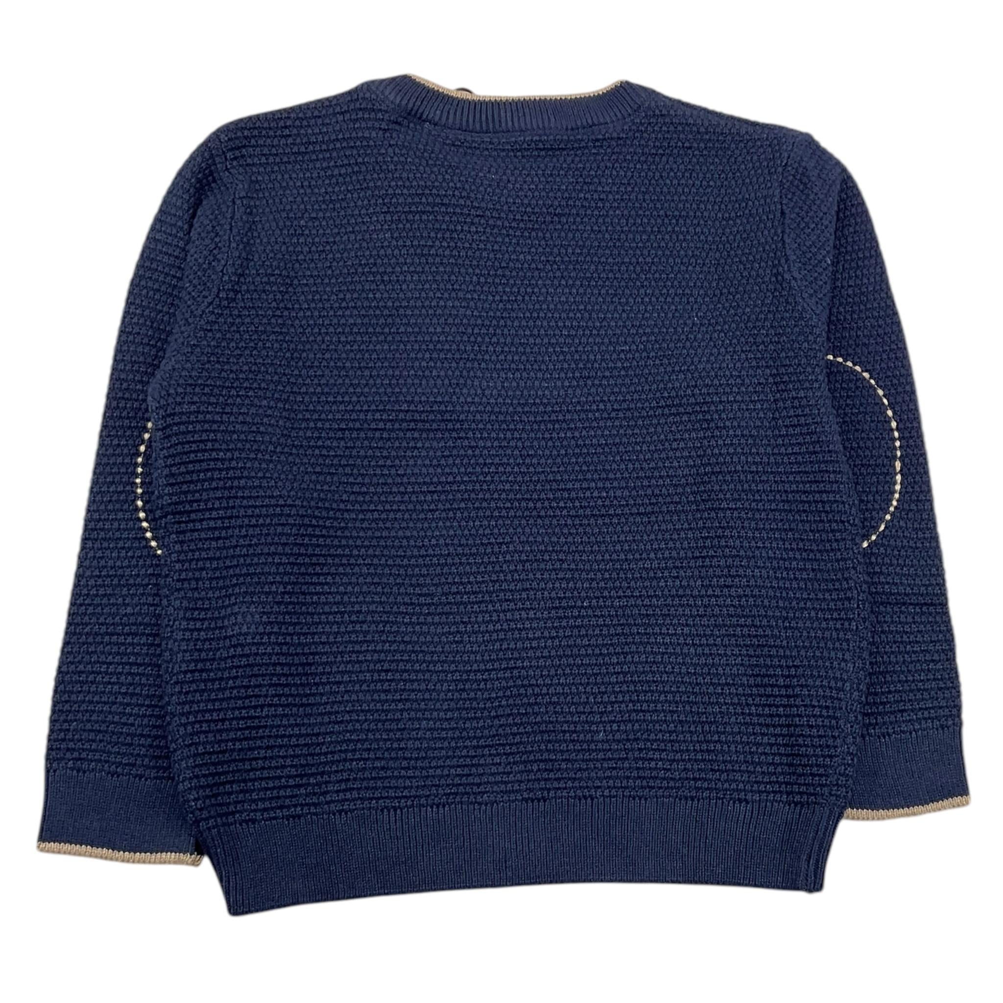 SARABANDA maglia girocollo tinta unita Blu per Neonato 0A022N BLU SARABANDA 