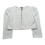 Please Giacca Tinta Unita per Bambina LG02042G29 PANNA PLEASE 