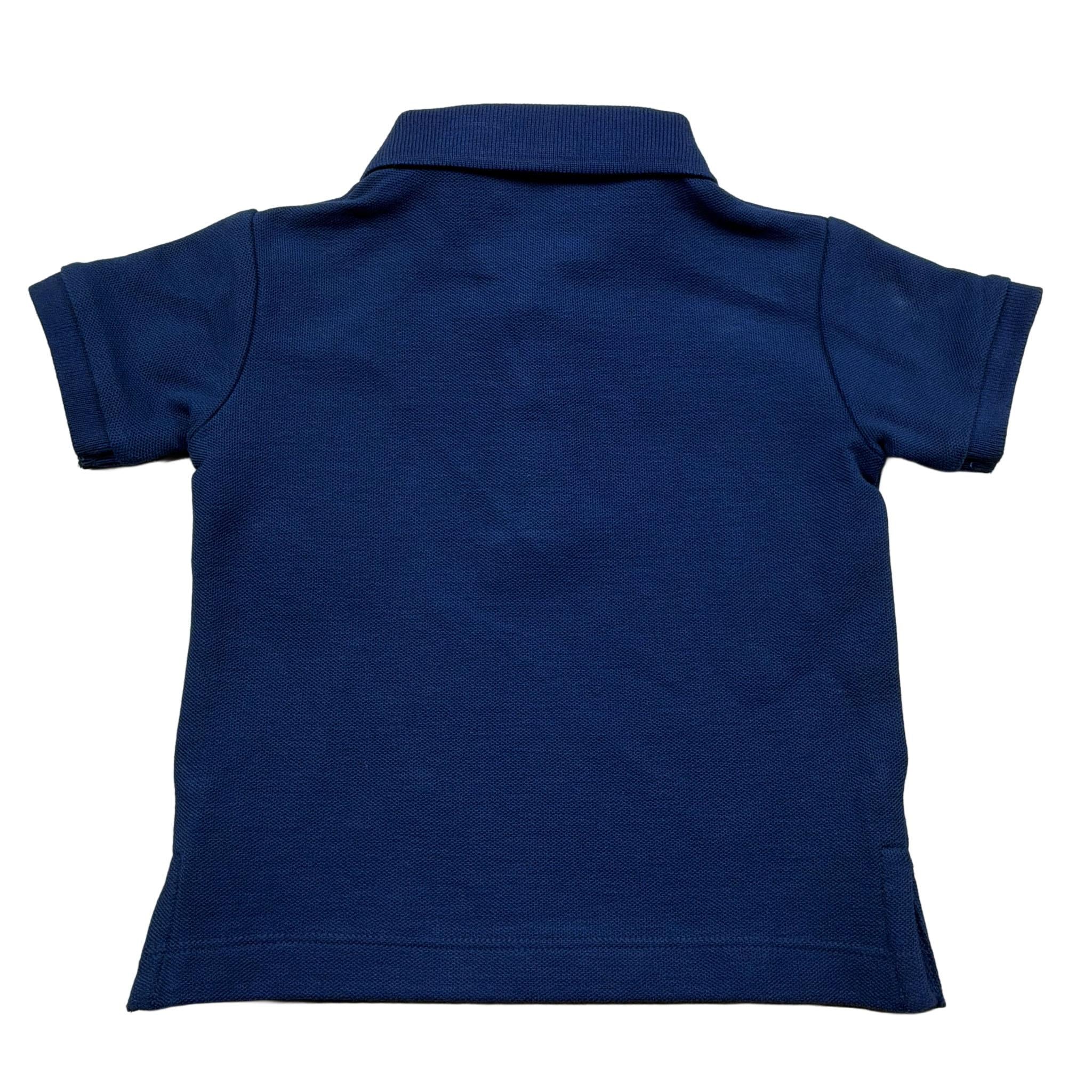 Trussardi Polo Mezza Manica Tinta Unita con Logo per Neonato TIP26002PO BLU TRUSSARDI 