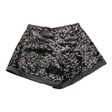 DONDUP short con paillettes tinta unita Nero per Bambina DFBE022 NERO DONDUP 