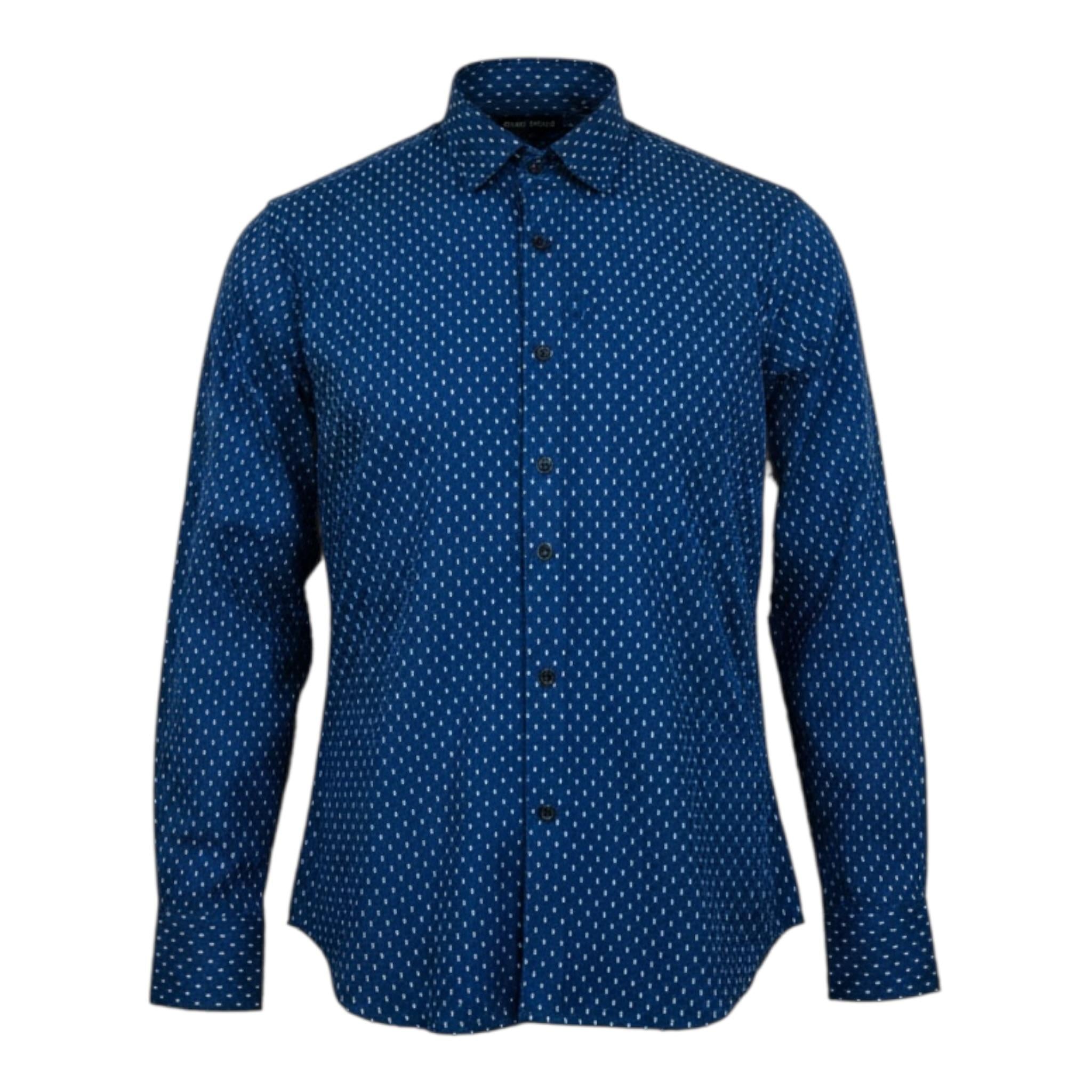 Antony Morato Camicia tinta unita Manica Lunga Blu per Bambino MKSL00257X BLU ANTONY MORATO 