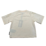Just Cavalli T-Shirt Girocollo Modello Crop Tinta Unita per Bambina JIP26133TS PANNA JUST CAVALLI 