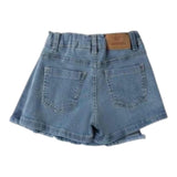 Sarabanda Short In Denim Modello Gonna per Neonata 0B328 AZZURRO SARABANDA 