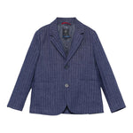 Fay Giacca Tinta Unita con Fantasia A Righe per Neonato FW2Q04N BLU FAY 