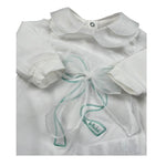 Le Bebe Tutina Manica Lunga Tinta Unita per Neonata LBG5617 BIANCO LE BEBE 