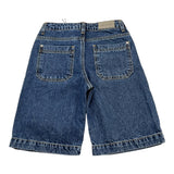 Trussardi Bermuda In Denim Tinta Unita con Girovita Regolabile per Bambino TBP25171BE BLU TRUSSARDI 