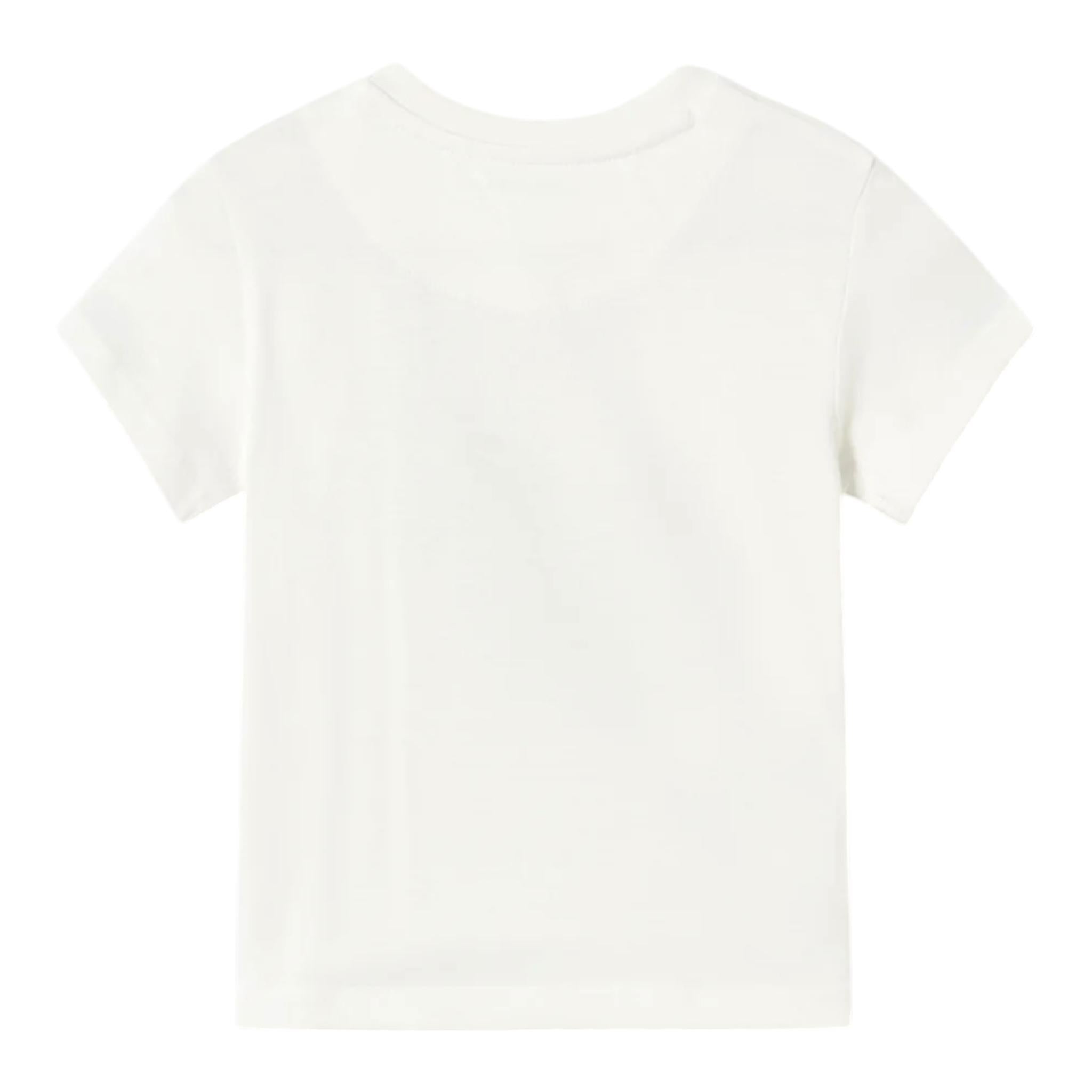 Mayoral T-Shirt Girocllo Tinta Unita con Stampa per Neonato 1062 BIANCO MAYORAL 