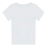 Guess T-Shirt Girocollo Tinta Unita con Logo per Neonata K5RI00K6YW4XX BIANCO GUESS 