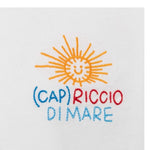 Saint Barth T-Shirt Girocollo Tinta Unita con Stampa per Bambino POT000222 BIANCO SAINT BARTH 