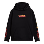 VANS felpa chiusa con cappuccio e stampa logo Nero per Bambino VN000K9ABLK1 NERO VANS 