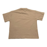 Elisabetta Franchi T-Shirt Tinta Unita con Logo per Bambina EFTS207 SABBIA ELISABETTA FRANCHI 