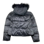 YES ZEE giubbino tinta unita con zip e cappuccio Nero per Bambina J016 NERO YES ZEE 