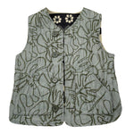Mood_One Gilet Reversibile Stampa Fantasia per Bambino BGILETR VERDE MOOD_ONE 