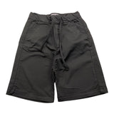 Paolo Pecora Bermuda Tinta Unita Con Elastico In Vita Nero Per Bambino
