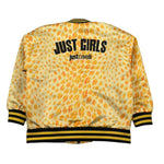 Just Cavalli Giubbino con Zip Tinta Unita con Stampe Bacio per Bambina JGP26177GB GIALLO JUST CAVALLI 