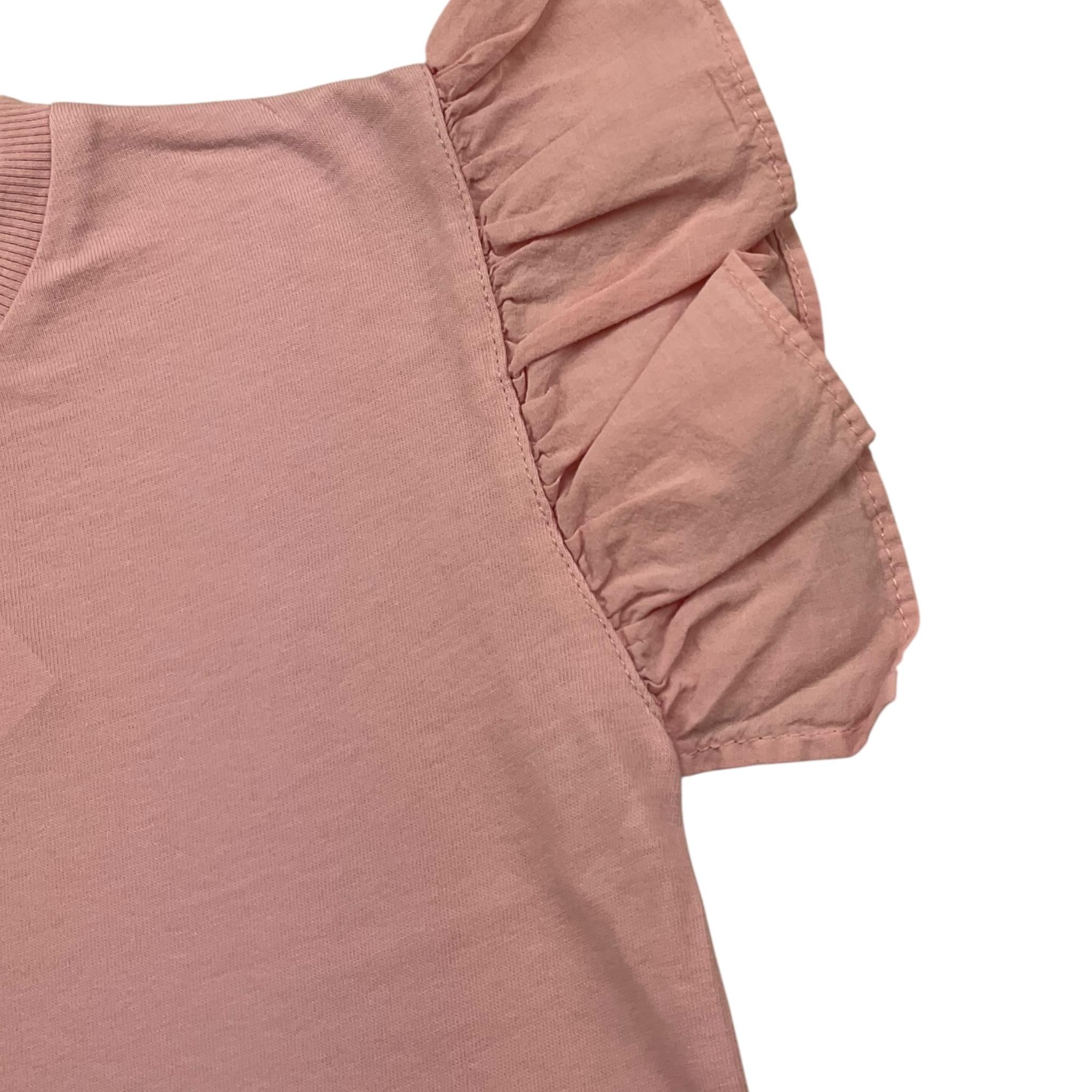 Babe & Tess T-Shirt Girocollo Tinta Unita per Bambina 21518124 ROSA BABE & TESS 