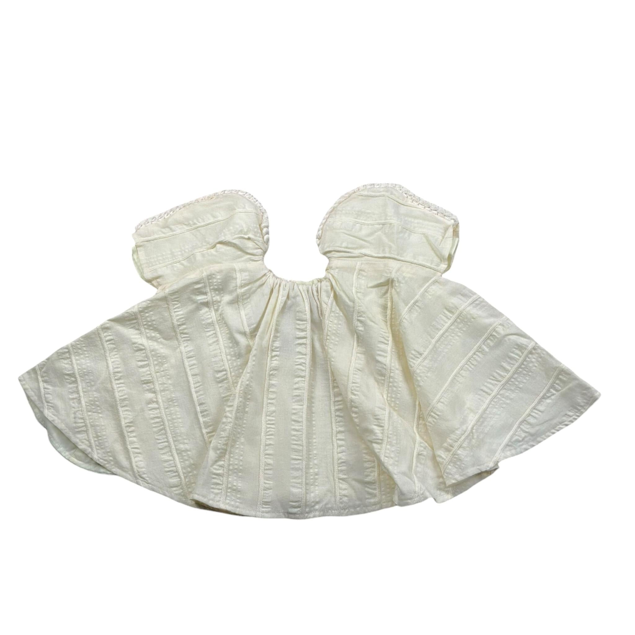 Coco' Et Mama' Camicia Tinta Unita con Ricami per Bambina SIRIA AVORIO COCO' ET MAMA' 