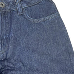 EMPORIO ARMANI jeans tinta unita con logo Blu per Bambino 6D4J79 BLU EMPORIO ARMANI 