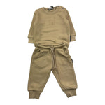 JOHN RICHMOND completo 2pz felpa-pantalone tinta unita con stampa Sabbia per Neonato RIA25005CF SABBIA JOHN RICHMOND 
