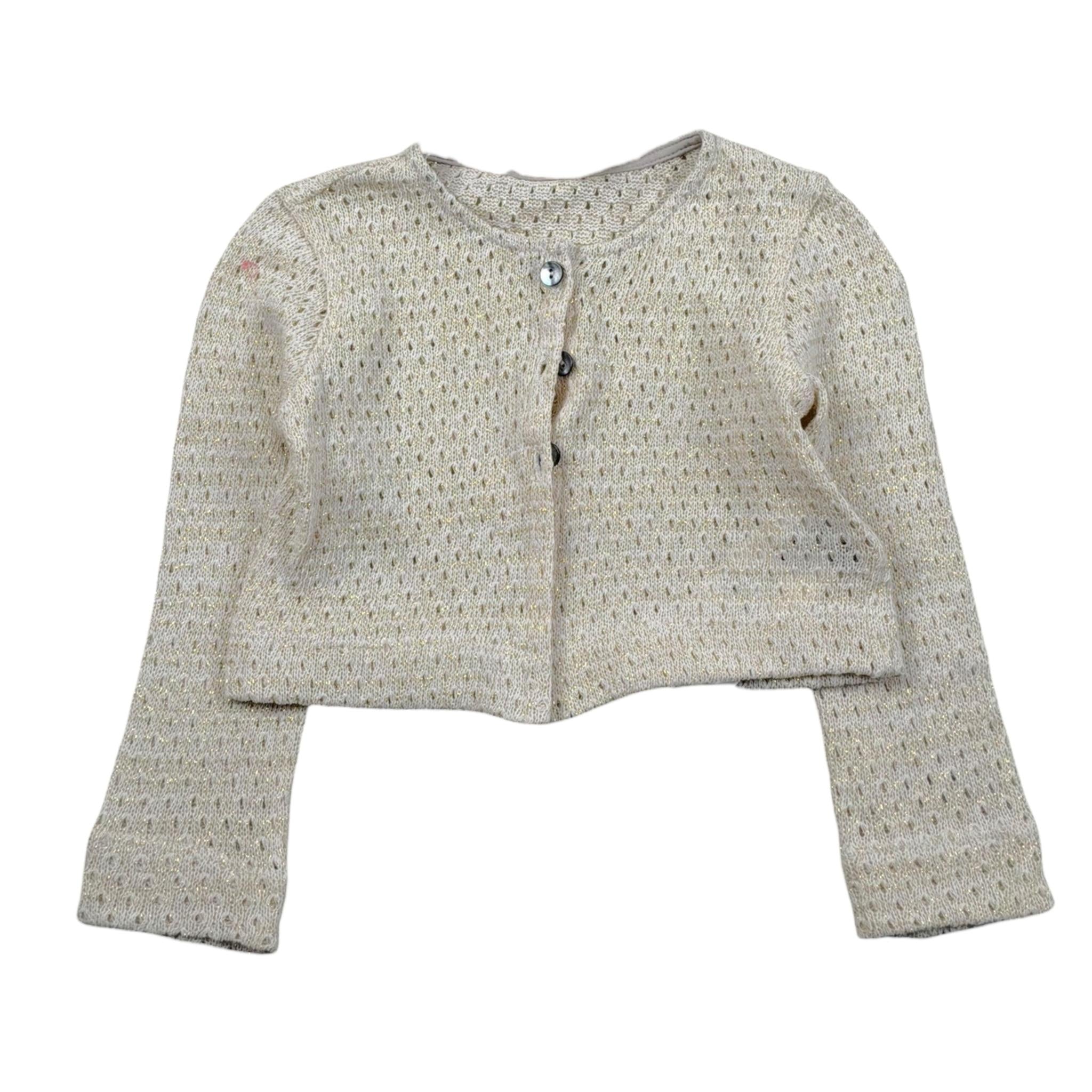 Caffe' D'Orzo Coprispalle Tinta Unita con Bottoni per Neonata ZW9A10X BEIGE CAFFE' D'ORZO 