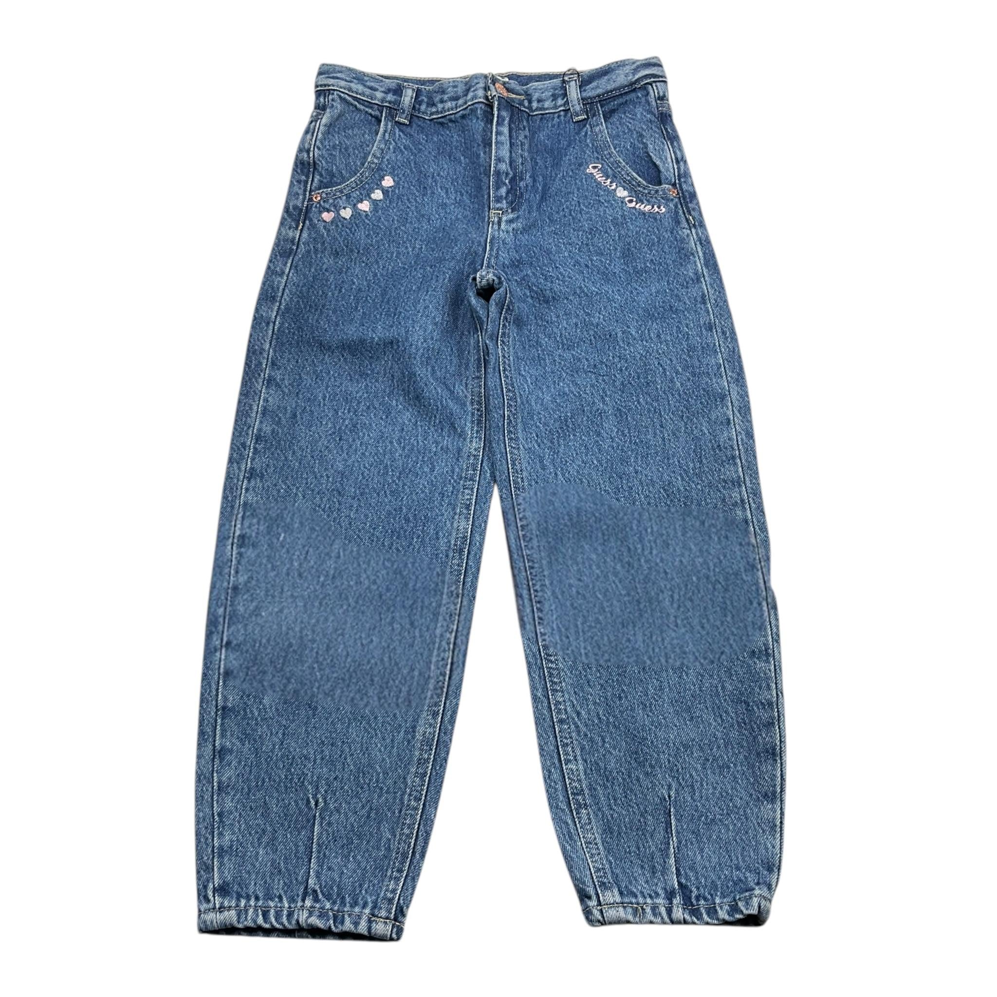 GUESS jeans tinta unita con girovita regolabile Blu per Bambina K4BA08D5D70 BLU GUESS 