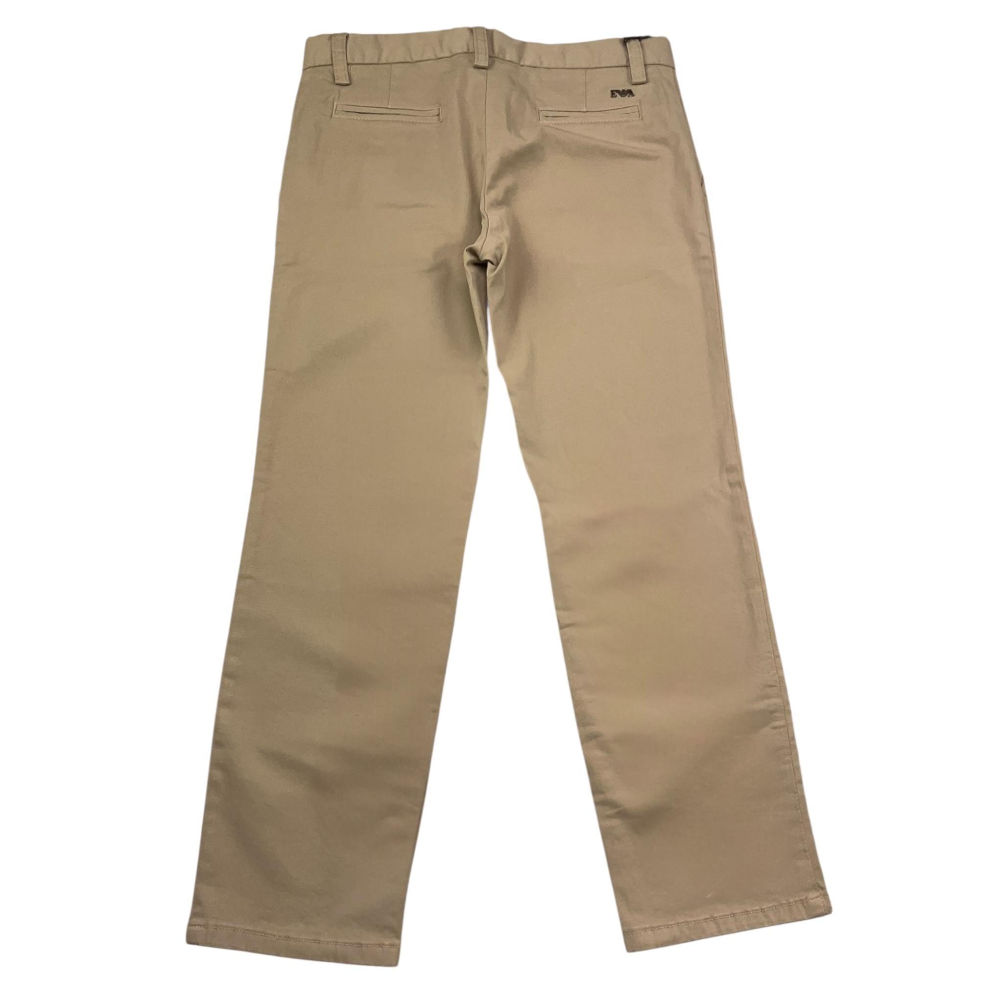 Emporio Armani Pantalone Tinta Unita con Tasche Americane per Bambino 8N4P60X SABBIA EMPORIO ARMANI 