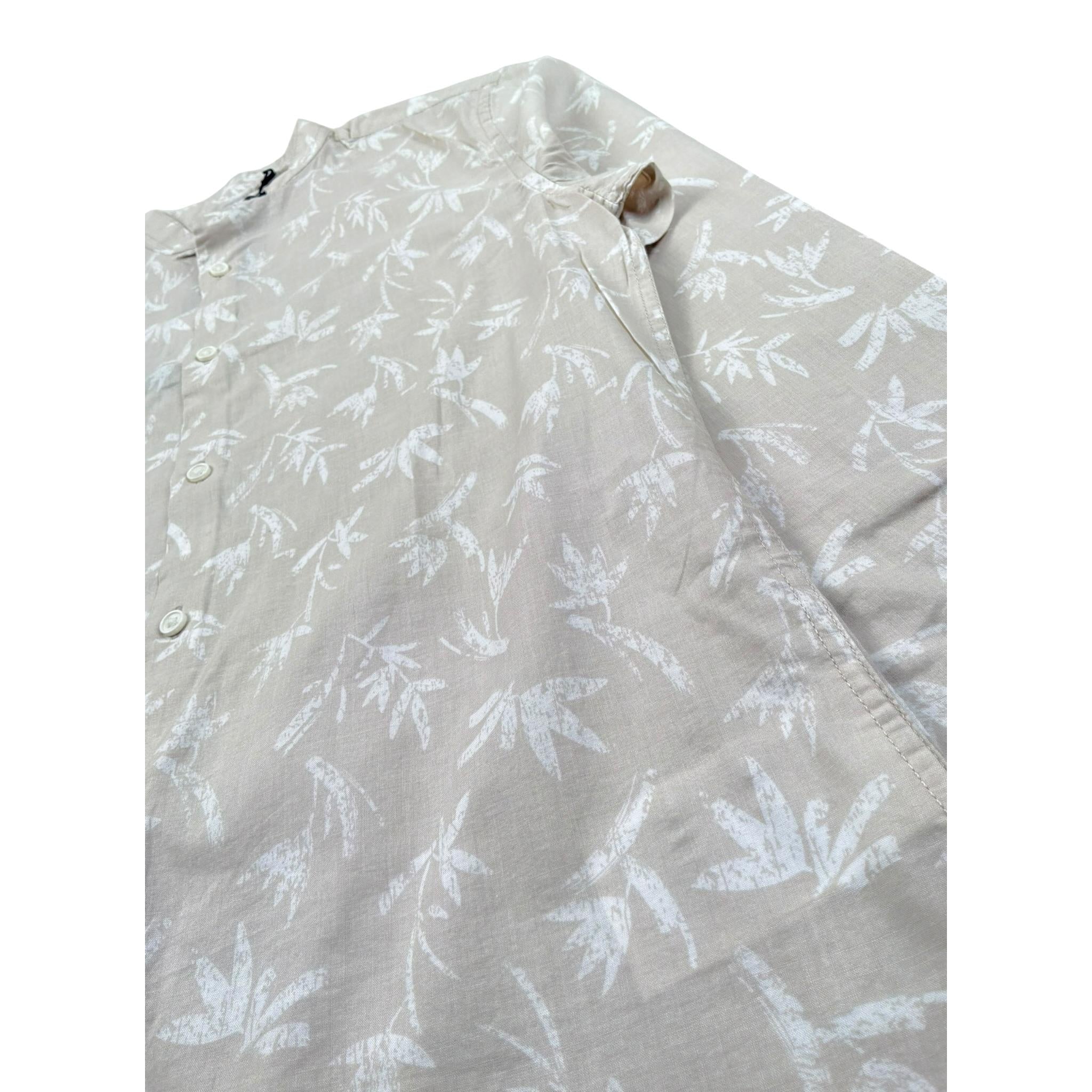 Antony Morato Camicia Tinta Unita con Fantasia Manica Lunga per Bambino SL00251 BEIGE ANTONY MORATO 