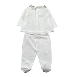 Babyvip Completo 2 Pezzi Shirt-Ghettina per Neonata T3822 BIANCO BABYVIP 