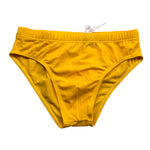 Suns  Costume Modello Slip Tinta Unita con Stampa per Bambino SLS0102U SENAPE SUNS 