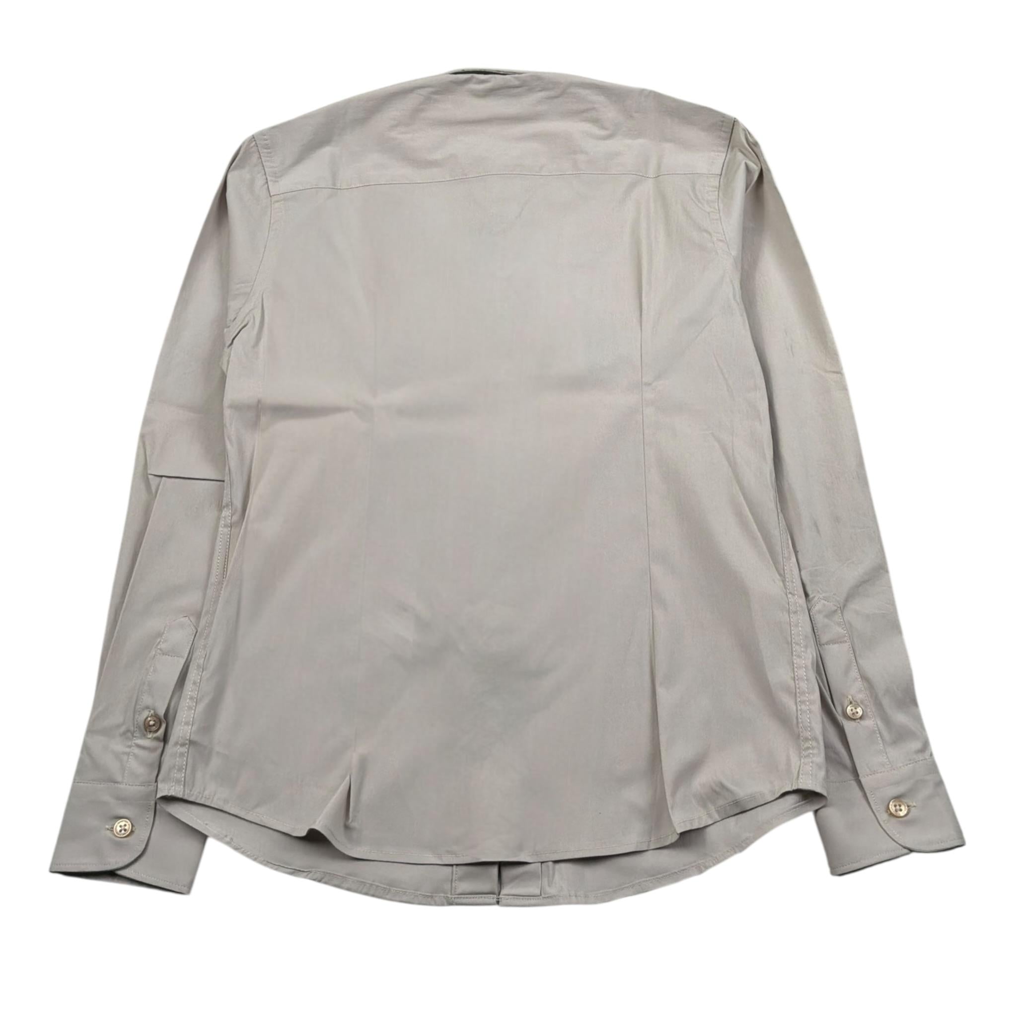 Paolo Pecora Camicia Manica Lunga Tinta Unita per Bambino PP2897 FANGO PAOLO PECORA 