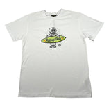 Refrigiwear T-Shirt Girocollo Tinta Unita con Stampa per Bambino RW431 BIANCO REFRIGIWEAR 