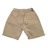 Over-D Bermuda Tinta Unita con Elastico In Vita Beige per Bambino