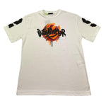 Disclaimer T-Shirt Girocollo Tinta Unita con Stampe per Bambino 25EDK58446 BIANCO DISCLAIMER 