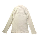SARABANDA shirt tinta unita mezzo collo a costine Bianco per Bambina 0A248 BIANCO SARABANDA 
