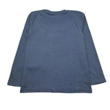 Guess Shirt Girocollo Tinta Unita con Logo per Neonato N5RI17K8HM4X BLU GUESS 